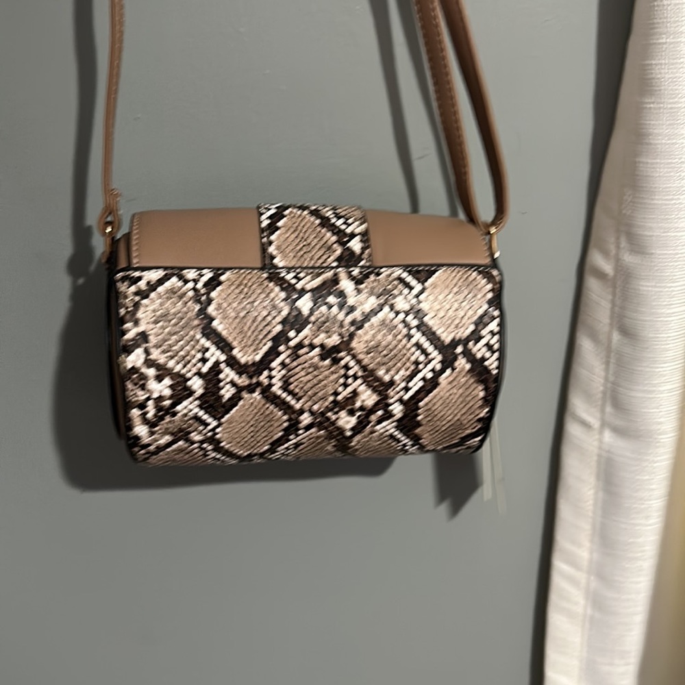 🔹ANIMAL PRINT ROUND CROSS BODY BAG - Picture 4 of 8
